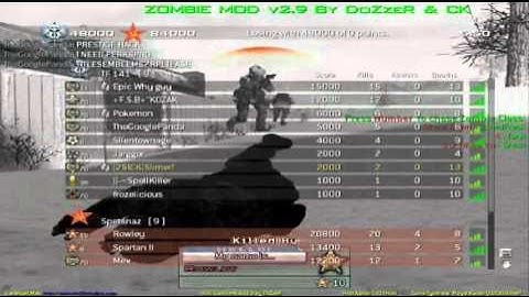 Cod Mw2 Zombie Hacked/modded Server Gameplay