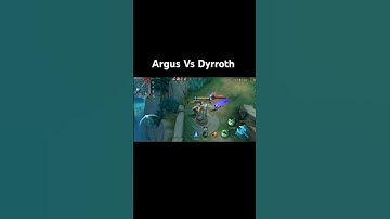 Argus vs Dyrroth #mlbb #mobalegends #mobilelegends