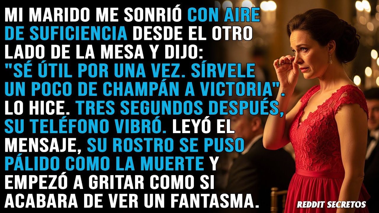 Mi marido me obligó a servir a su amante en su cumpleaños. Se arrepintió tres segundos después.