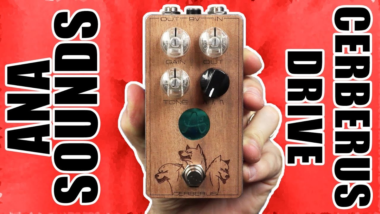 Anasounds Cerberus Overdrive Demo & Review | 3 Mode Customizable Drive |  Stompbox Saturday