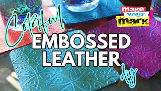 Embossed Leather Coasters by Mark Montano 15,890 views 1 month ago 3 minutes, 27 seconds