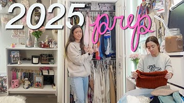 RESET MET MIJ VOOR 2025 🫢🧺✨ opruimen en organiseren van mijn ruimte, vision board, lezen en refle...