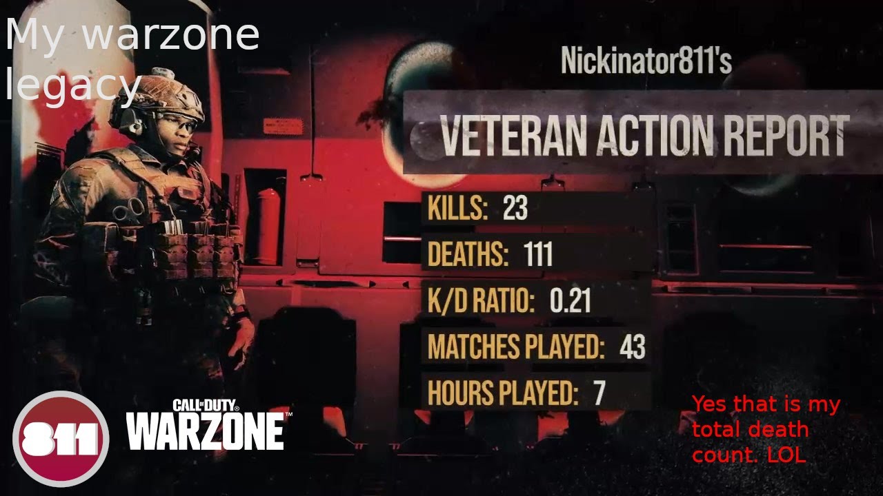 Nickinator811 My warzone legacy