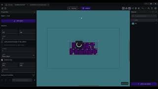 [Trick] A Little Tilting Animation of logo in Gdevelop using Cosine | #Shorts
