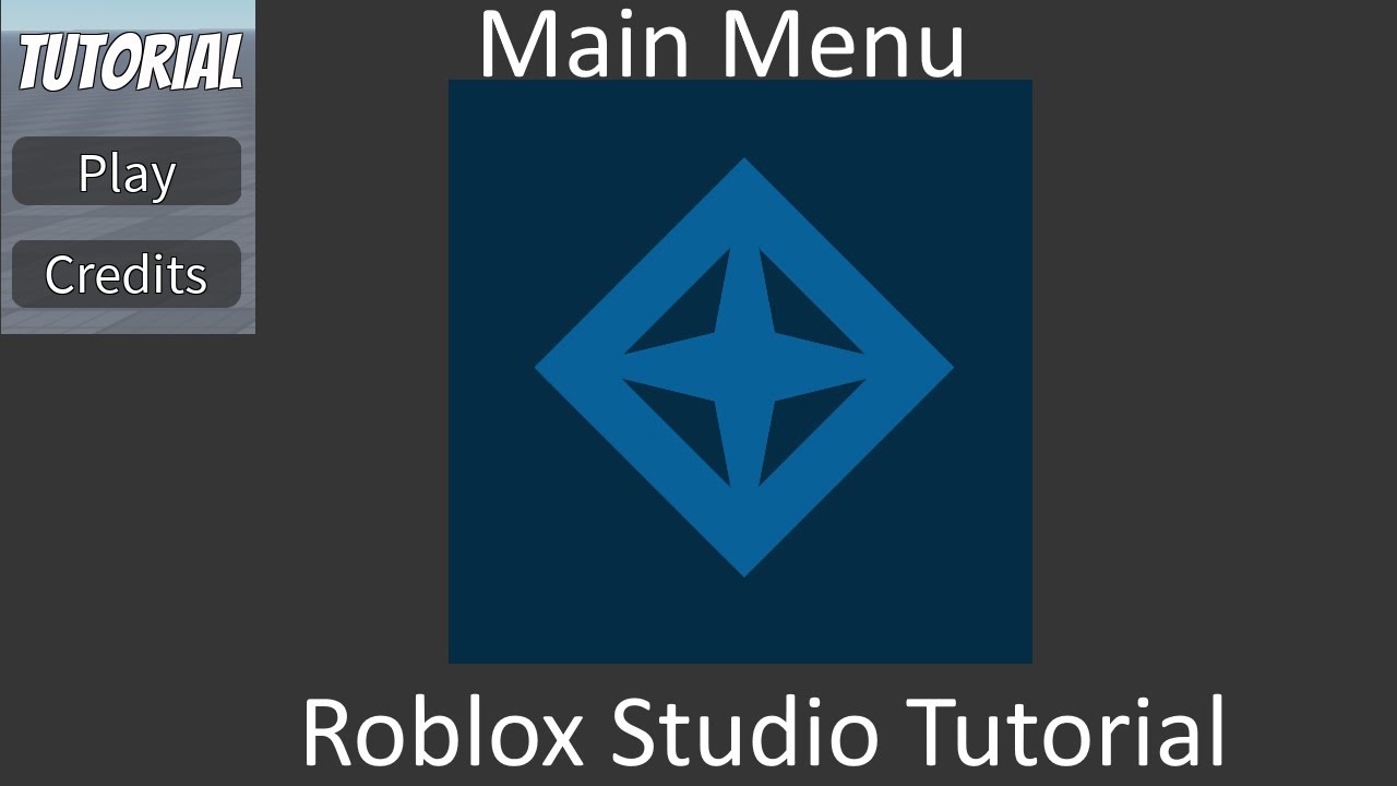 Main Menu  Roblox Studio Tutorial 