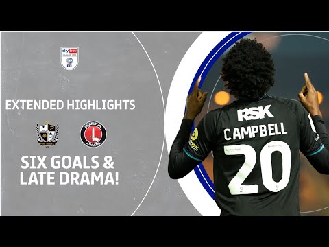 Port Vale Charlton Goals And Highlights