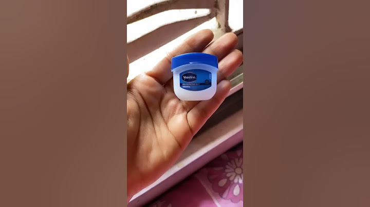 Use Vaseline as an effective and inexpensive under eye cream!