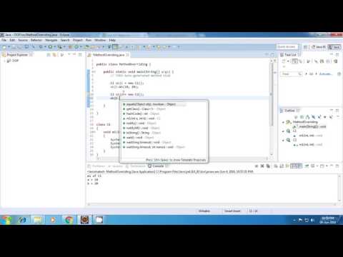031 Method Overriding