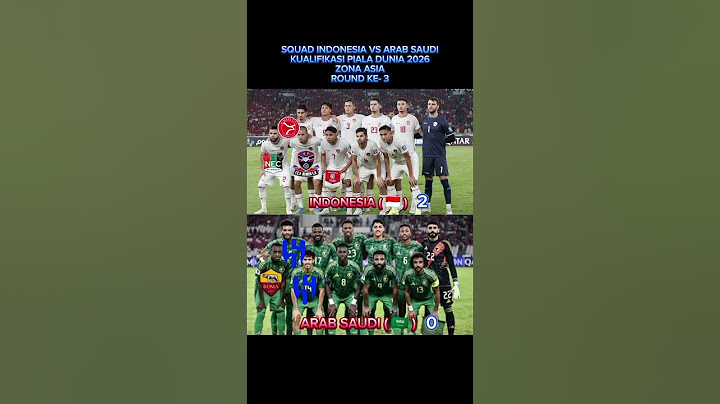 Kemenangan pertama timnas Indonesia vs timnas Arab Saudi 2:0 kualifikasi piala dunia 2026