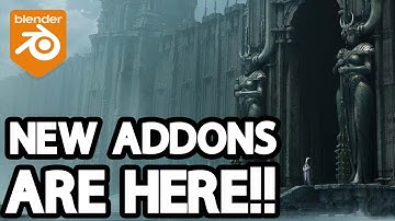 New Blender Addons and Updates You Missed