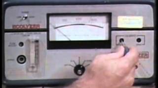Carbon Monoxide Analyzer Checkout and Calibration 1979 DOD