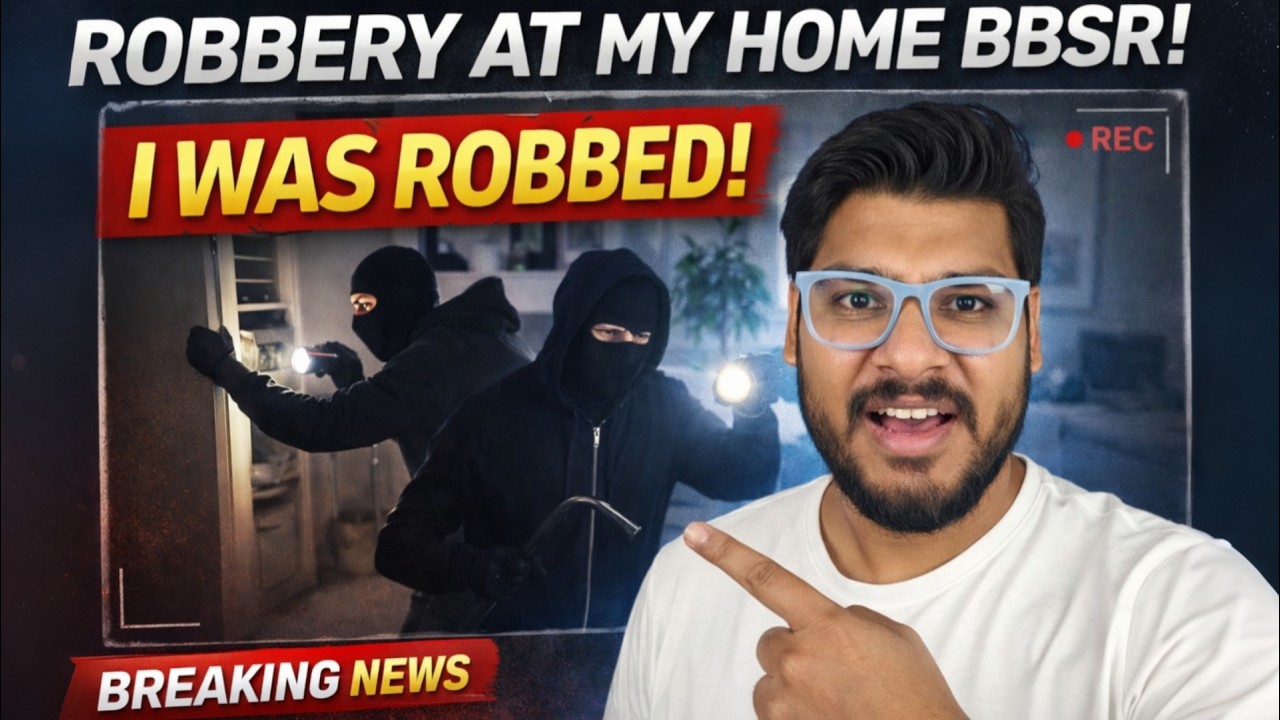 Robbery at my room, Bhubaneswar/Vlog-0134/@BAB-THE-BLOGGR