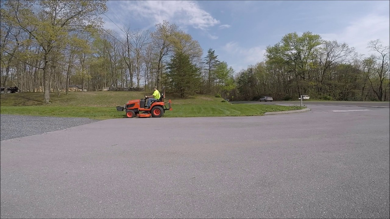 Kubota BX vs Zeroturn Which is faster for Mowing YouTube
