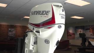 Introducing the NEW Evinrude E-TEC 90-HP Pontoon Series