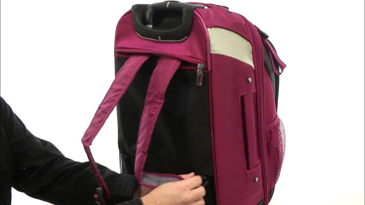 High Sierra AT7 CarryOn Wheeled Backpack SKU8414286 YouTube