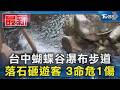 台中山區蝴蝶谷瀑布步道 落石砸遊客 3命危1傷｜TVBS新聞 @TVBSNEWS01