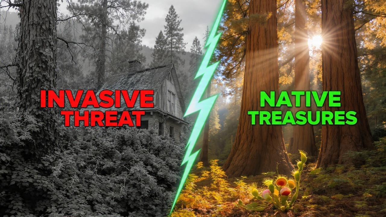 Invasive vs. Native: How Exotic Plants Threaten Sequoias & Flytraps ...