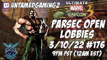 UMVC3 Parsec Open Lobbies #176 3/10/22