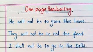 hand writing Kaise sudhare || how to improve English handwriting || #writing #handwriting