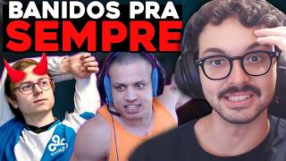 A LISTA DE BANIDOS DA RIOT GAMES - MYLON REACT