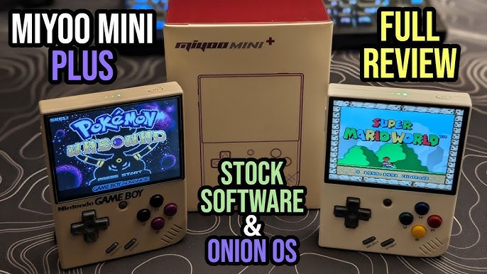 Miyoo Mini Plus Original ROMs, Games List, Onion OS Guide, Accessories Stl  Files Download