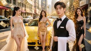 Poor waiter publicly humiliated by girlfriend. Three CEO sisters arrive. She's done for