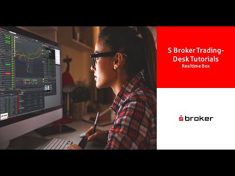 Neuerungen im S Broker Trading-Desk: Realtime Box
