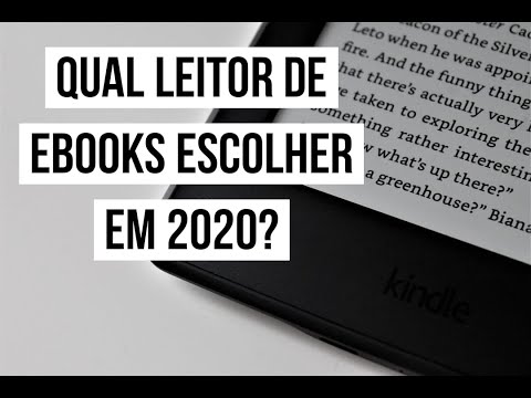 Vídeo: Como Escolher Dispositivos Para Ler E-books