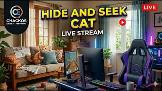 Hide and seek cat escape fun game play #hideandseekcatescape #lenovolegion screenshot 4