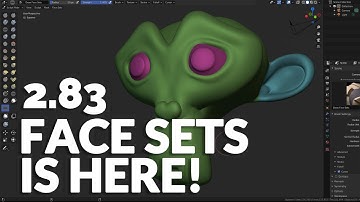 BLENDER 2.83 - FACE SETS (NEW FEATURE)