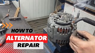 How to Repair Alternator VALEO Volkswagen Seat Skoda Audi