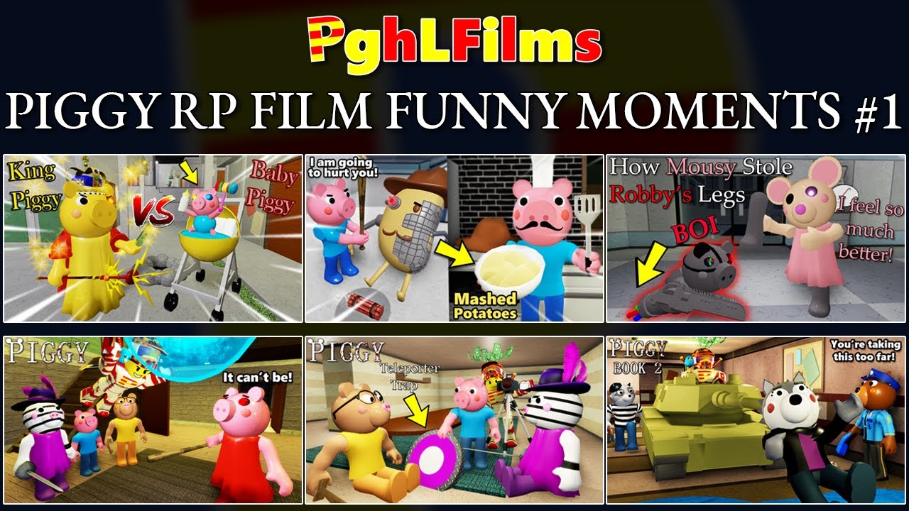 Roblox Pghlfilms Piggy Rp Film Funny Moments 1 Youtube - roblox funny moments 1