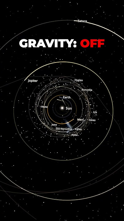 What if gravity stopped? #gravity #space #cosmoknowledge