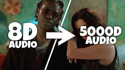 Rema, Selena Gomez - Calm Down (5000D Audio) Use HeadPhones | Subscriber