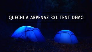 quechua 3xl tent