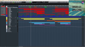 Deep House Cubase Template Organ Key