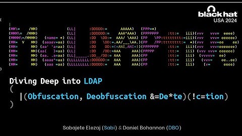 MaLDAPtive: Diving Deep Into LDAP Obfuscation, Deobfuscation & Detection