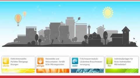 mobiheat Website Header-Animation by creationell