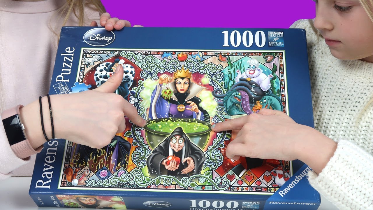 Disney's Wicked Women - A 1,000 piece Ravensburger puzzle.