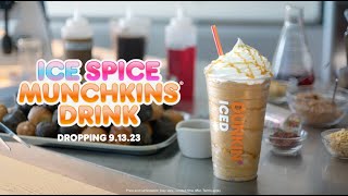 Free Ice Spice Donut Pack to celebrate Dunkin collab + mural