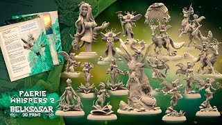 Faerie Whispers 2  Miniatures