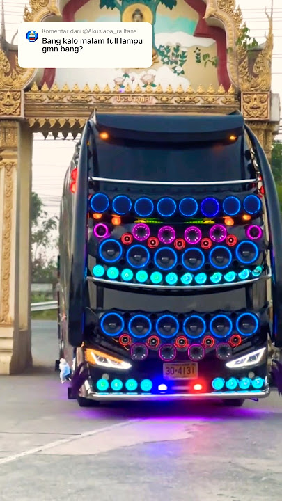 Gini aja udah keren 😎‼️#thailand #busmodifikasi #basuri #basurihorn #buspariwisata #ets2 #bussid#up