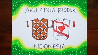 Poster cinta Produk Indonesia
