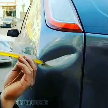 Cara simpel ampuh benerin bemper mobil penyok