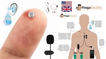 Spy Earpiece Nano - Review and Tutorial - English | PingaOculto