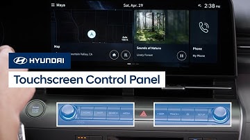Touchscreen Control Panel | Hyundai