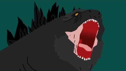 Godzilla 2014 (Roar Scene) Animation