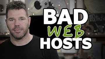Bad Web Hosting (A Warning!) @TenTonOnline
