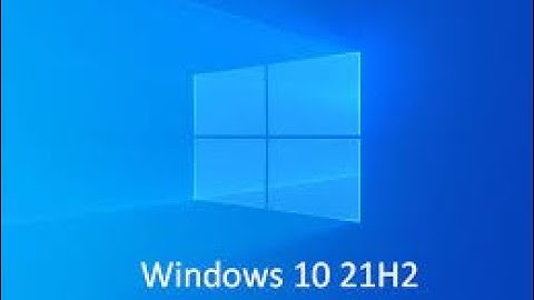 Windows 10 21H2 Will be released in October as a small cumulative update