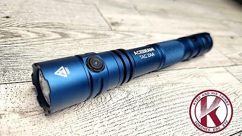 Acebeam TAC 2AA Full Review - 1400 Lumens